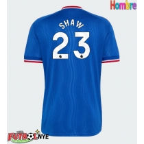 Camiseta Manchester United Luke Shaw #23 Visitante Equipación 2026-27 manga corta